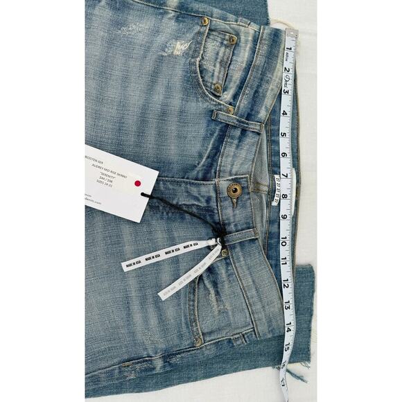 Pistola Women's Distressed Skinny Jeans Size 28 Blue Denim Raw Hem - Picture 7 of 7